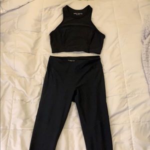 Outdoor voices workout set